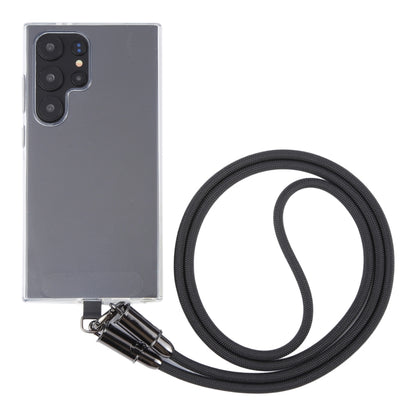 Data Cable Phone Anti-lost Crossbody Lanyard, Length: 1.2m, Type-C to 8 Pin Braid