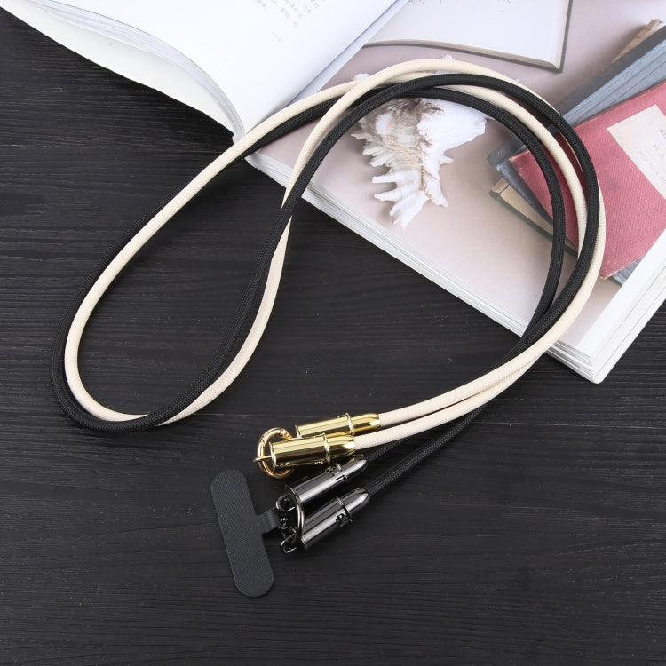 Data Cable Phone Anti-lost Crossbody Lanyard, Length: 1.2m, Type-C to 8 Pin Braid