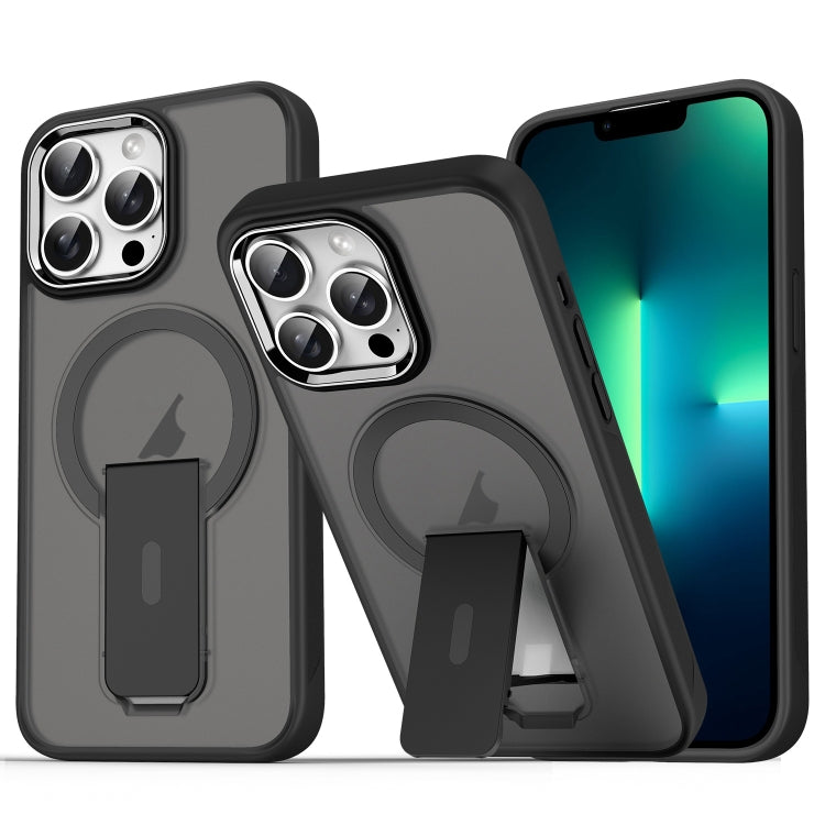 Acrylic Hybrid TPU MagSafe Holder Phone Case