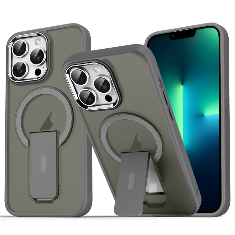 Acrylic Hybrid TPU MagSafe Holder Phone Case