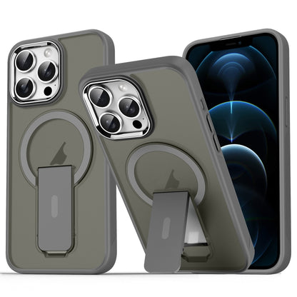 Acrylic Hybrid TPU MagSafe Holder Phone Case