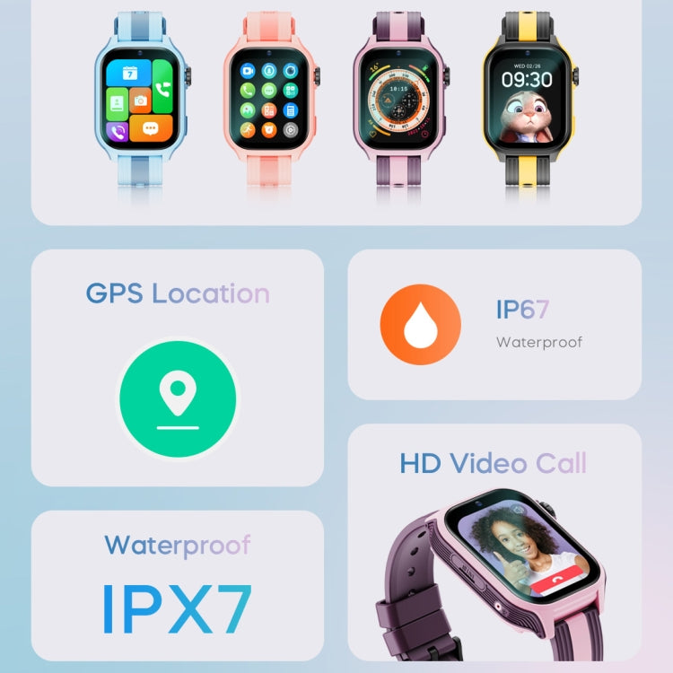 LEMFO K36 1.83 inch IPX7 Children Sport Smart Watch