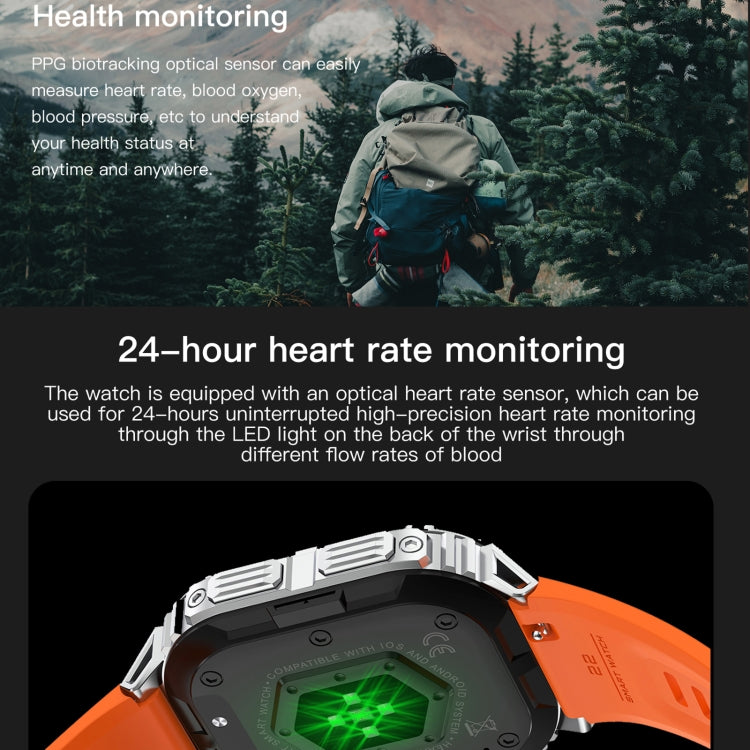 LEMFO K61 Pro 1.96 inch BT5.0 Sport Smart Watch