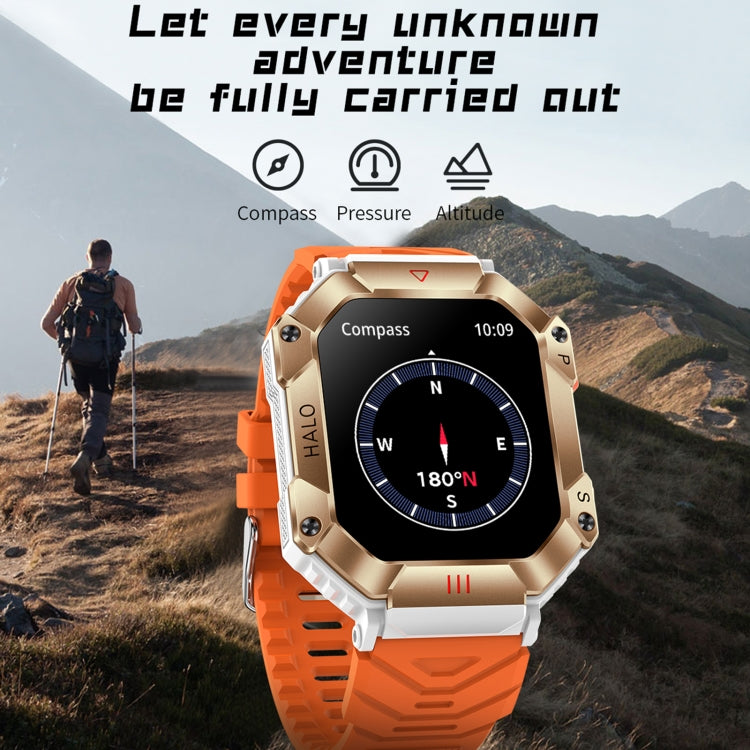 KR80 2.0 inch BT5.1 IP67 Sport Smart Watch