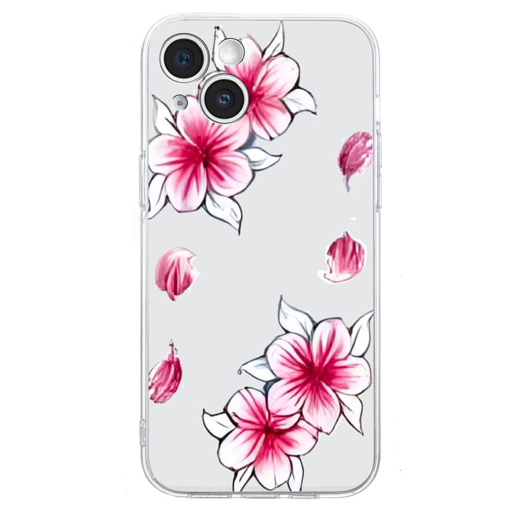 Colored Drawing Pattern Transparent TPU Phone Case, For iPhone 14, For iPhone 14 Pro�������������...