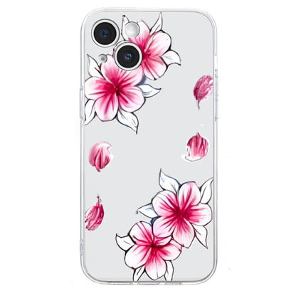 Colored Drawing Pattern Transparent TPU Phone Case, For iPhone 14, For iPhone 14 Pro�������������...