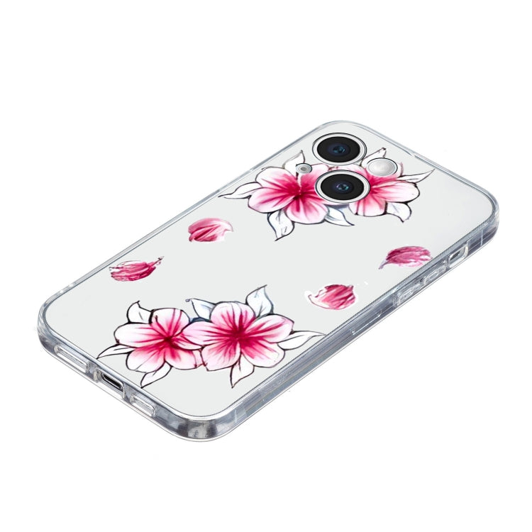 Colored Drawing Pattern Transparent TPU Phone Case, For iPhone 14, For iPhone 14 Pro�������������...