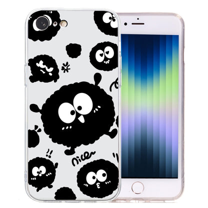 Colored Drawing Pattern Transparent TPU Phone Case, For iPhone 14, For iPhone 14 Pro�������������...