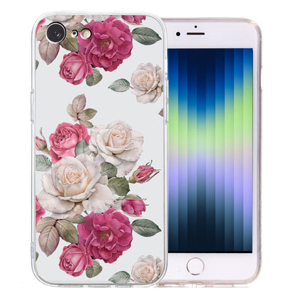 Colored Drawing Pattern Transparent TPU Phone Case, For iPhone 14, For iPhone 14 Pro�������������...