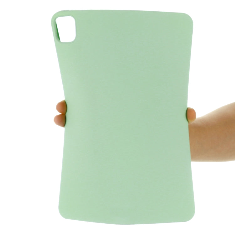 Pure Color Liquid Silicone Shockproof Tablet Case