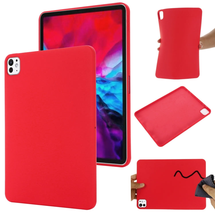 Pure Color Liquid Silicone Shockproof Tablet Case, For iPad Air 13 2025 / 2024, For iPad Pro 13 2...
