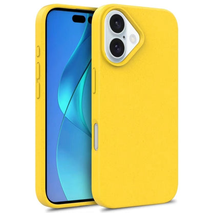 Wheat Straw TPU Phone Case, For iPhone 17 Pro, For iPhone 16e, For iPhone 16 Pro Max�������������...