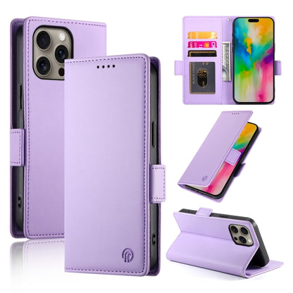 Side Buckle Magnetic Frosted Leather Phone Case