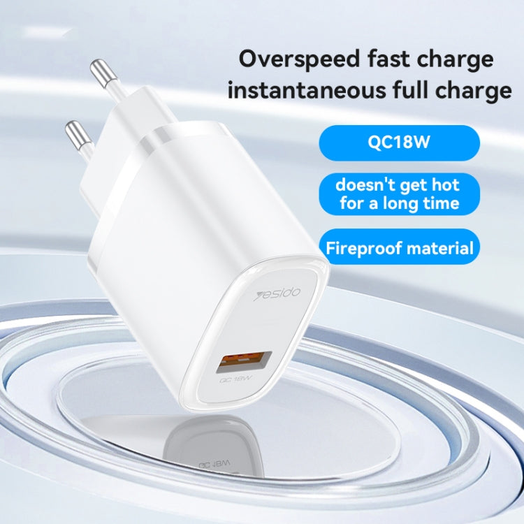 Yesido YC66 PD 18W USB Fast Charger