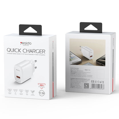 Yesido YC66 PD 18W USB Fast Charger