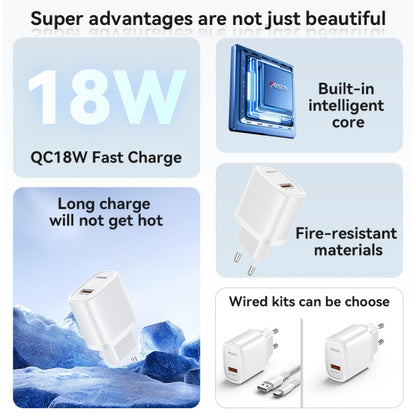 Yesido YC66 PD 18W USB Fast Charger