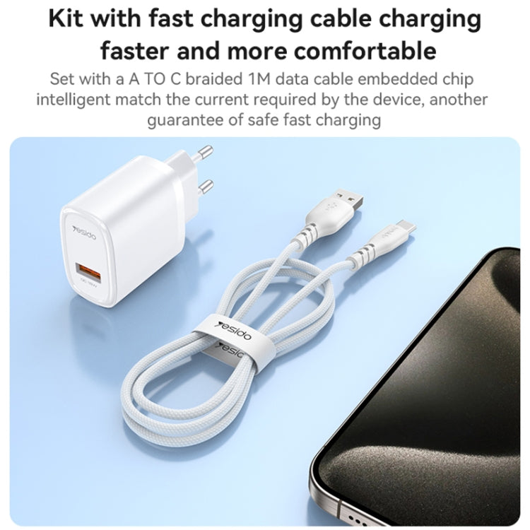 Yesido YC66 PD 18W USB Fast Charger