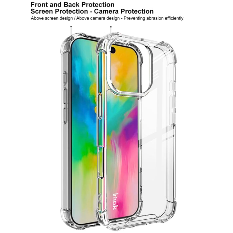 IMAK Space Shield PC + TPU Airbag Shockproof Phone Case, For iPhone 16 Pro Max, For iPhone 16 Pro...