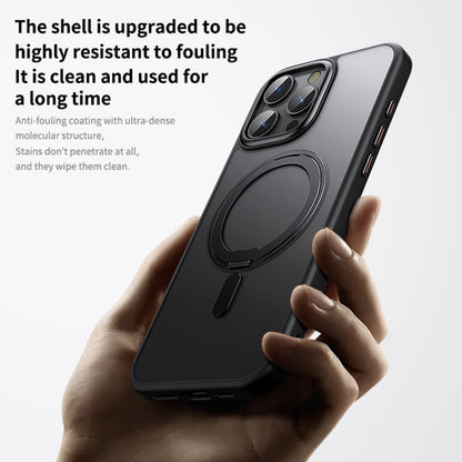 360 Rotating MagSafe Magnetic Frosted Phone Case, For iPhone 16 Pro Max, For iPhone 16 Pro�������...