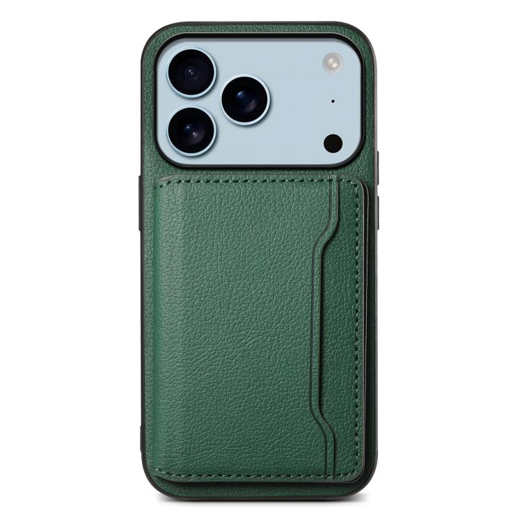 Calf Texture Card Bag Design Full Coverage Phone Case