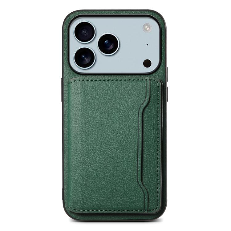 Calf Texture Card Bag Design Full Coverage Phone Case