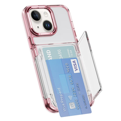 Card Holder Acrylic Hybrid TPU Phone Case, For iPhone 16 Pro Max, For iPhone 16 Pro��������������...