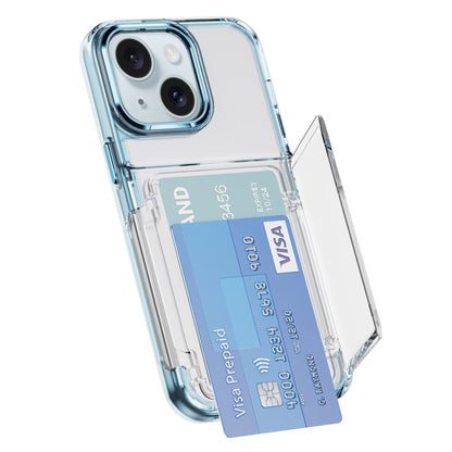 Card Holder Acrylic Hybrid TPU Phone Case, For iPhone 16 Pro Max, For iPhone 16 Pro��������������...