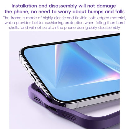 MagSafe Airbag Shockproof Frosted Phone Case with Fold Holder, For iPhone 16 Pro Max�������������...