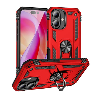 Shockproof TPU Hybrid PC Phone Case with Holder, For iPhone 16 Pro Max, For iPhone 16 Pro��������...