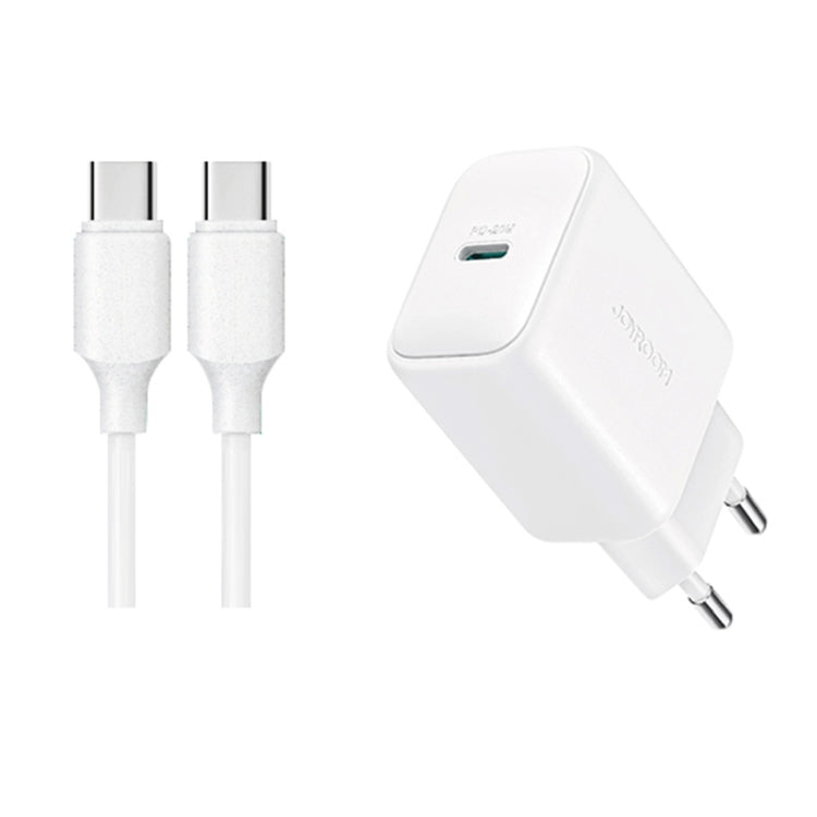 JOYROOM JR-TCF20 PD20W Type-C Port Charger Kit with Type-C to Type-C Cable�����������������������...