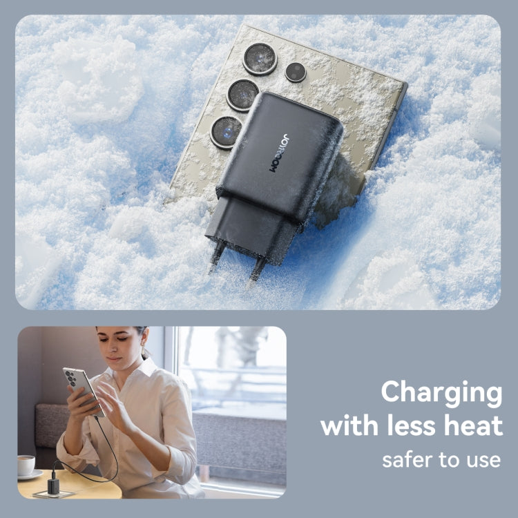 JOYROOM JR-TCF23 25W USB-C / Type-C Port Fast Charger Kit with Type-C to Type-C Cable, EU Plug���...