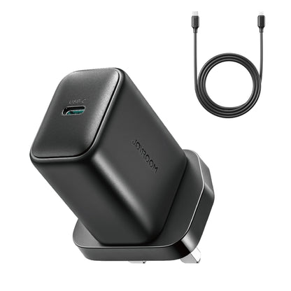 JOYROOM JR-TCF23 25W USB-C / Type-C Port Fast Charger Kit with Type-C to Type-C Cable, EU Plug���...