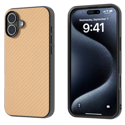 Carbon Fiber Texture Protective Phone Case, For iPhone 16 Pro Max, For iPhone 16 Pro�������������...