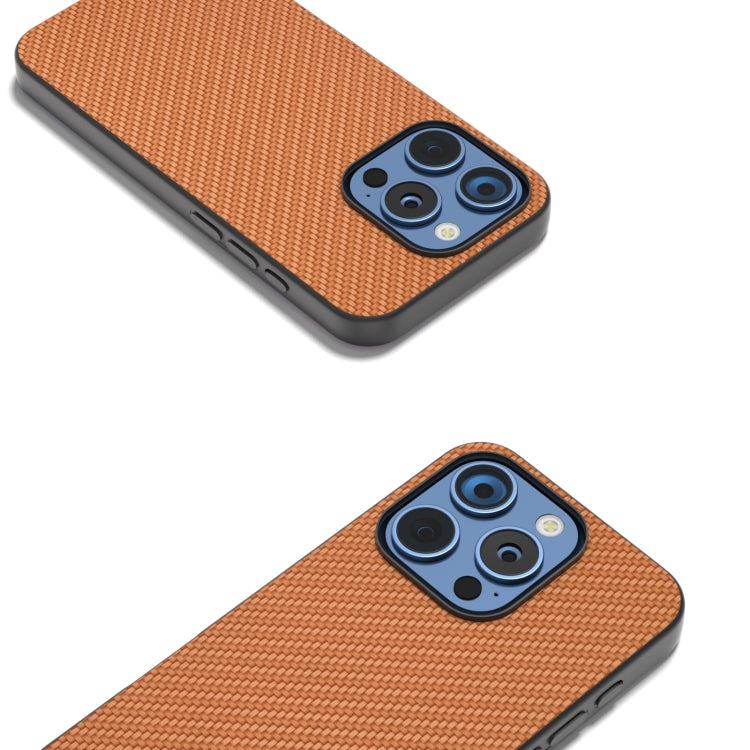 Carbon Fiber Texture Protective Phone Case, For iPhone 16 Pro Max, For iPhone 16 Pro�������������...