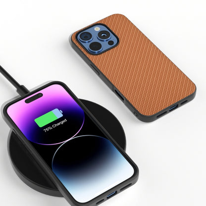 Carbon Fiber Texture Protective Phone Case, For iPhone 16 Pro Max, For iPhone 16 Pro�������������...