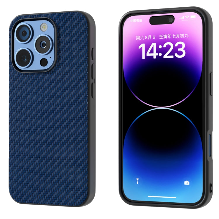 Carbon Fiber Texture Protective Phone Case, For iPhone 16 Pro Max, For iPhone 16 Pro�������������...