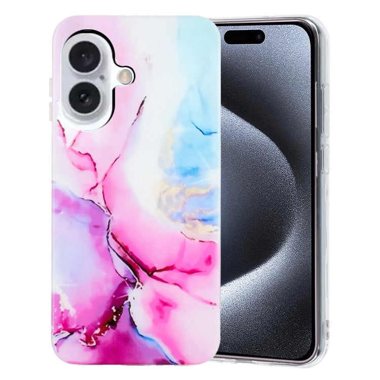 IMD Marble TPU Phone Case, For iPhone 16 Pro Max, For iPhone 16 Pro, For iPhone 16 Plus����������...