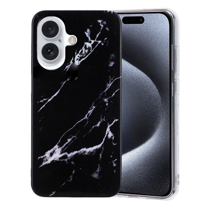 IMD Marble TPU Phone Case, For iPhone 16 Pro Max, For iPhone 16 Pro, For iPhone 16 Plus����������...
