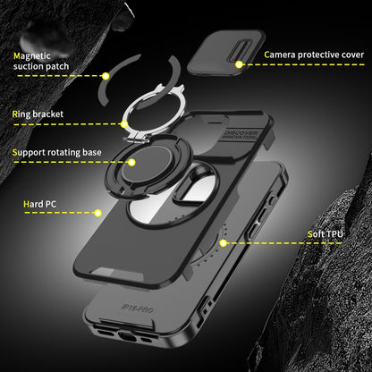 Sliding Camshield Ring Holder Phone Case