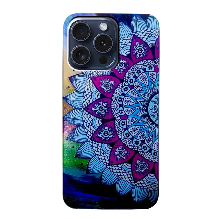 Colored Drawing Pattern TPU Phone Case, For iPhone 16 Pro Max, For iPhone 16 Pro, For iPhone 16 P...