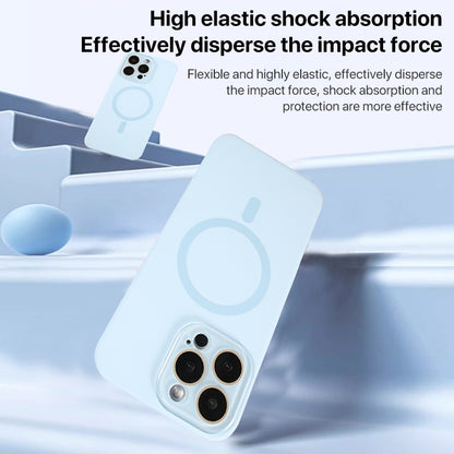 Liquid Silicone MagSafe Full Coverage Phone Case with Lens Film