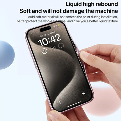 Liquid Silicone MagSafe Full Coverage Phone Case with Lens Film