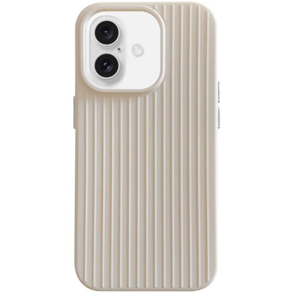 Macaroon Tile Stripe TPU Hybrid PC Phone Case, For iPhone 16 Pro Max, For iPhone 16 Pro����������...