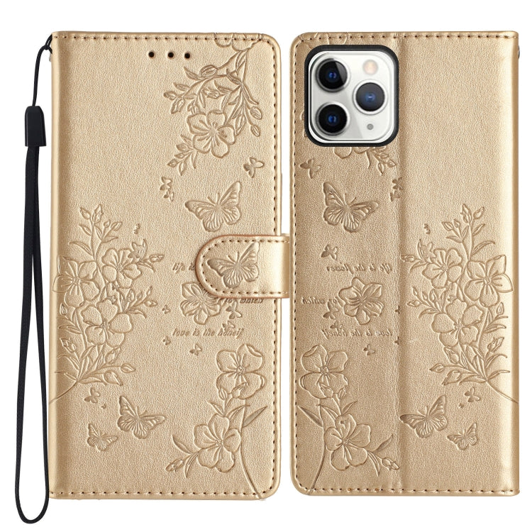 Butterflies and Flowers Leather Phone Case