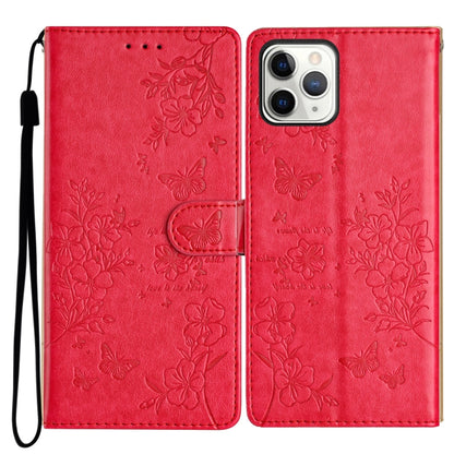 Butterflies and Flowers Leather Phone Case