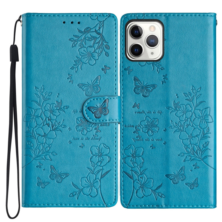 Butterflies and Flowers Leather Phone Case