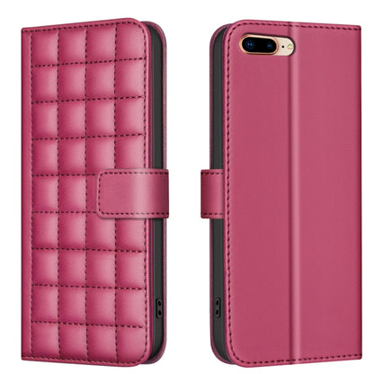Square Texture Leather Phone Case, For iPhone 17 Pro Max, For iPhone 16e, For iPhone 16 Pro Max��...