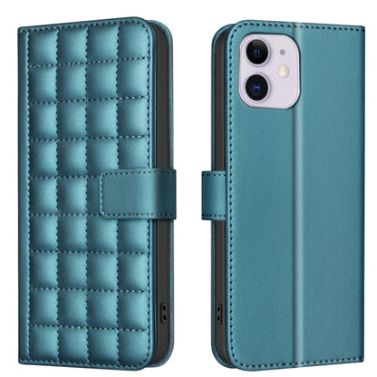 Square Texture Leather Phone Case, For iPhone 12 / 12 Pro, For iPhone 12 Pro Max�����������������...