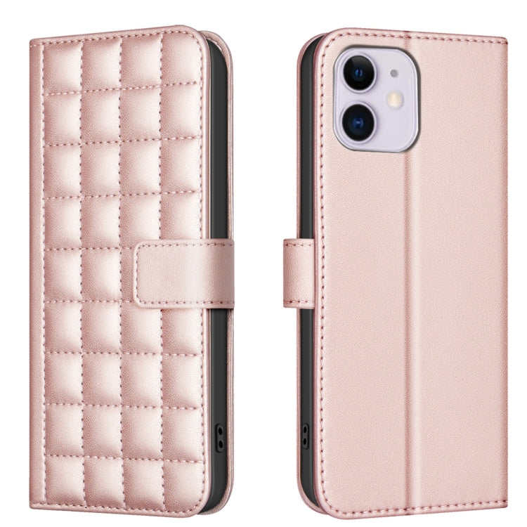 Square Texture Leather Phone Case, For iPhone 12 / 12 Pro, For iPhone 12 Pro Max�����������������...