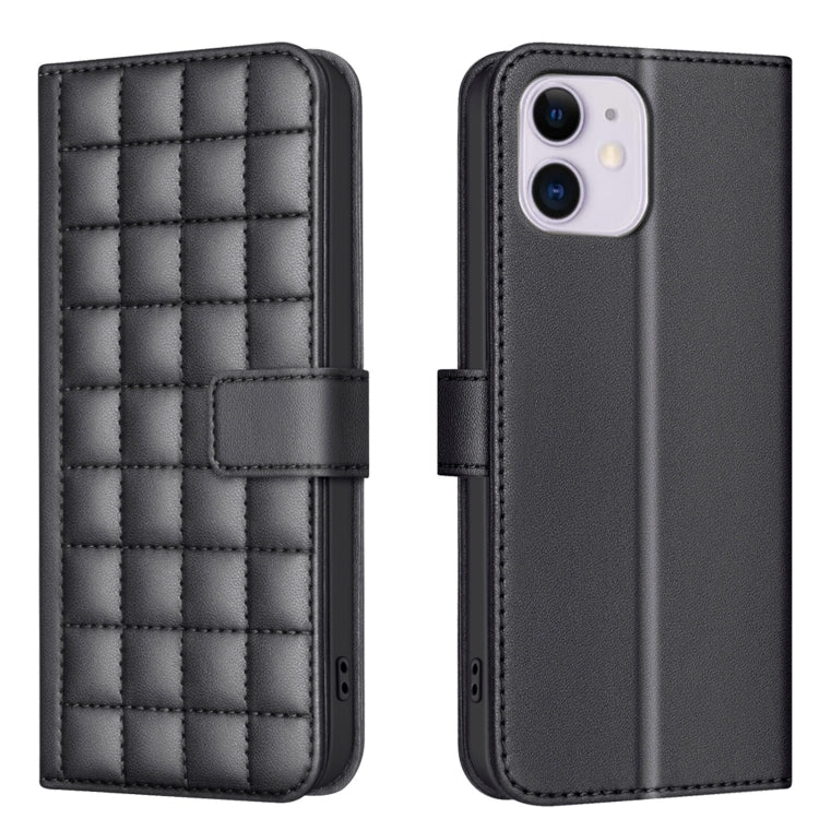 Square Texture Leather Phone Case, For iPhone 12 / 12 Pro, For iPhone 12 Pro Max�����������������...